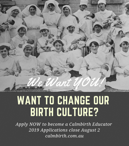 Calmbirth Educator Training 2019