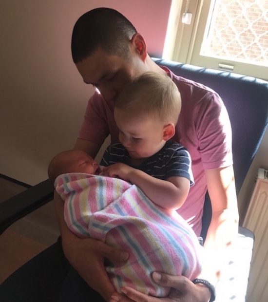 The birth of Felicity Jane