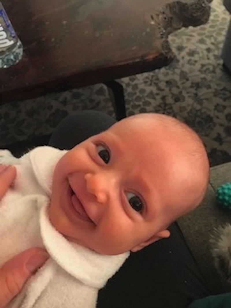 Steve & Eloouise birth story