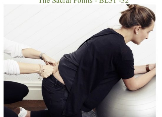 Sacral Points To Aid With Pain And Stimulate Labour