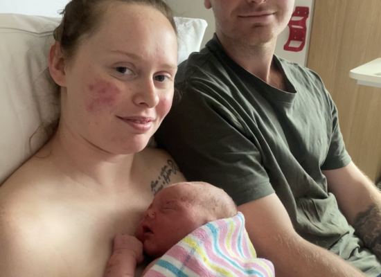 An informed, quick, calm, and unplanned first home birth